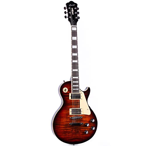 Grote Electric Guitar Solid Body LPYS006 Maple Neck, Stainless Steel