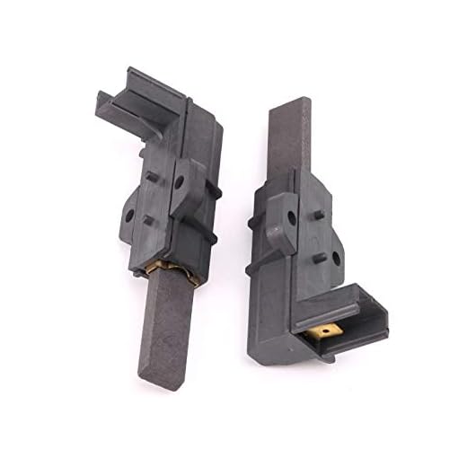 2pcs Motor Carbon Brush & Holder Roller Drum Washing Machine Parts for Siemens Haier Samsung