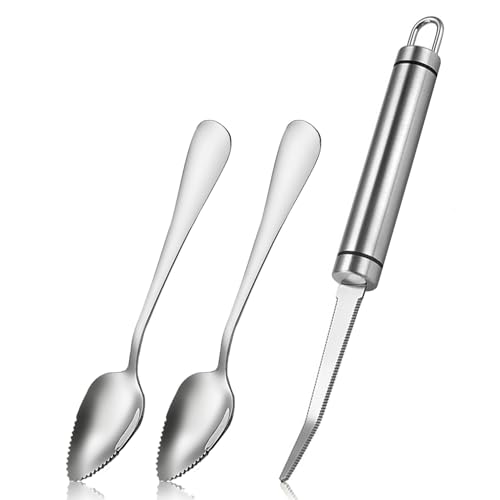 Grapefruit Spoon Knife Serrated Edge