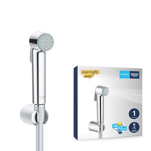 GROHE Vitalio, Bidet-Set für das WC (Bidet-Duschkopf mit 1 Strahlart,...