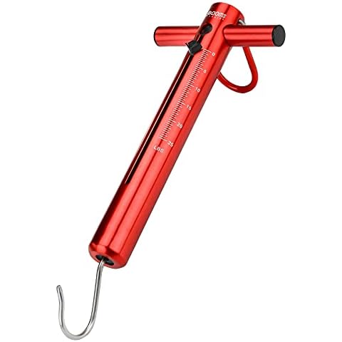 Booms Fishing TS1 Aluminum Tube Fishing Spring & Hook Scale 25LB/11KG Cover