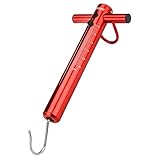 Booms Fishing TS1 Aluminum Tube Fishing Spring & Hook Scale 25LB/11KG