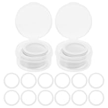 60Pcs Kazoo Flute Membranes Replacement Diaphragms Premium Pe Material for Crisp Sound Easy to Install Kazoo Parts Accessories for Musicians