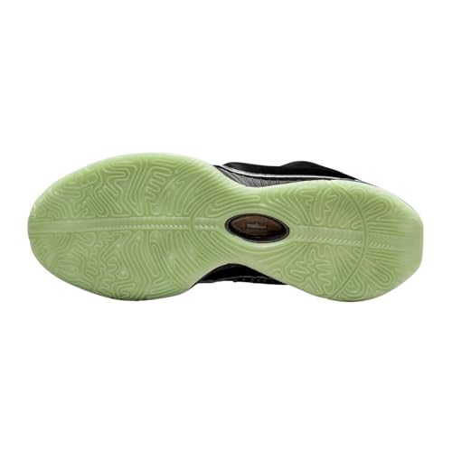 NIKE Lebron XXI Tahitian Basketball Shoes (FB2238-001, Black/Iron Grey/Oil Green/Metallic Pewter) Size 10.5