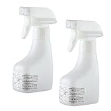 HONITANO 2 Piezas Botellas Pulverizadoras de Agua Spray de Recargable para Jardinería Limpieza Gran Capacidad Doméstico y Cuidado Personal