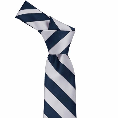 Image of tiemart Men's Striped Tie Standard Length