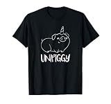 Unipiggy Einhorn T-SHIRT Schweinchen Ferkel süßes Schwein