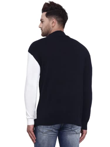 Image of Style Quotient Mens Grey Solid Sweaters