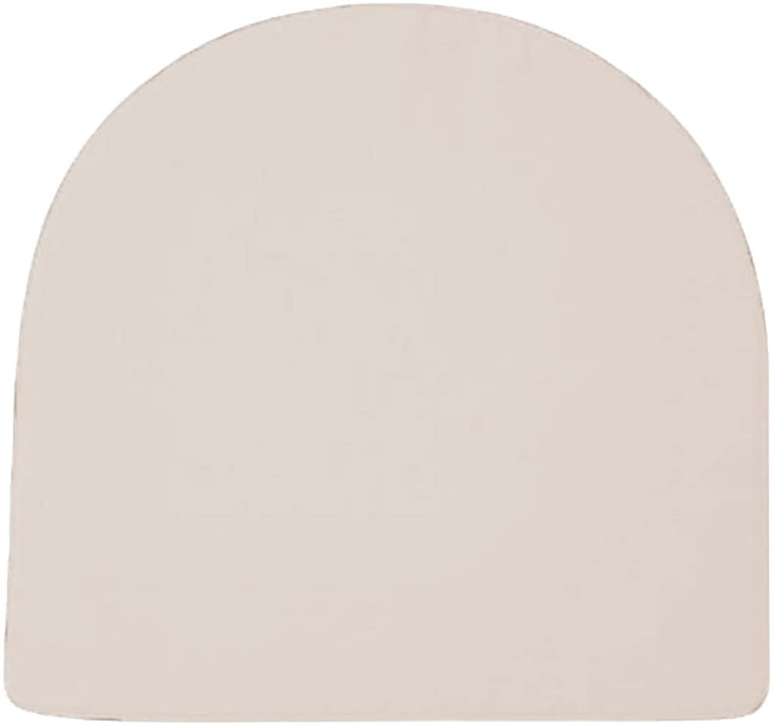 Cojín para silla impermeable exterior jardín cojín de asiento grueso beige 48x48 para terraza