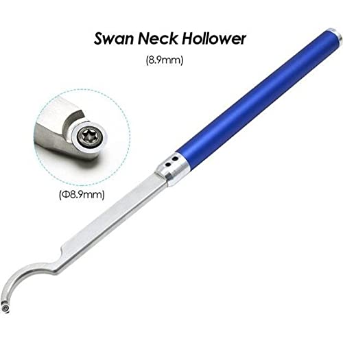 Carbide Lathe Tools, Wood Turning Tools For Lathe, Wood Lathe Turning Tools For Rougher Finisher Detailer Swan Neck Hollower, With 4 Extra Replacement Inserts #TOP4
