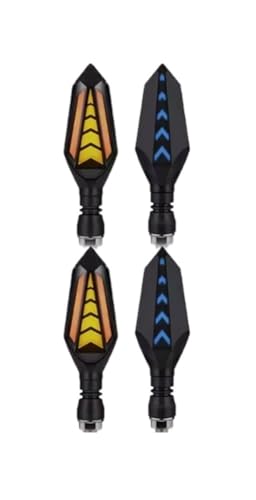 Feux arrière de position et clignotants LED moto au design fluide et épuré