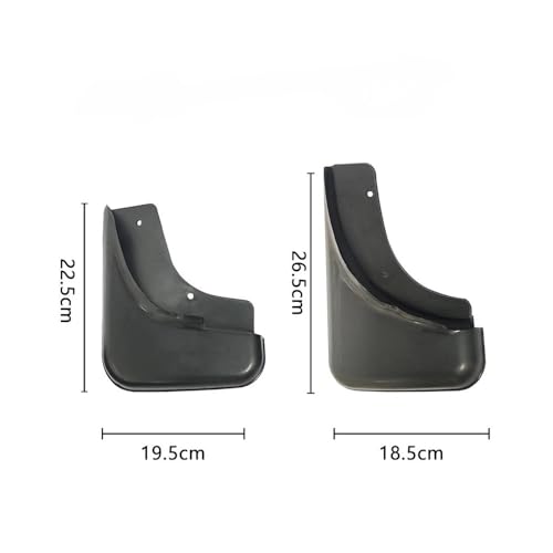 Guardabarros coche Audi A4 B6 2001-2006: faldillas protectoras para lluvia y barro 3