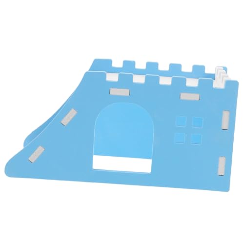 Milisten ハムスターの巣 モルモットの隠れ家 ケージ うさぎ 豚 動物 ペット フェレット ハンモック 愛らしいネズミの隠れ家 モルモットハウス ハムスター迷路小屋 塩ビ