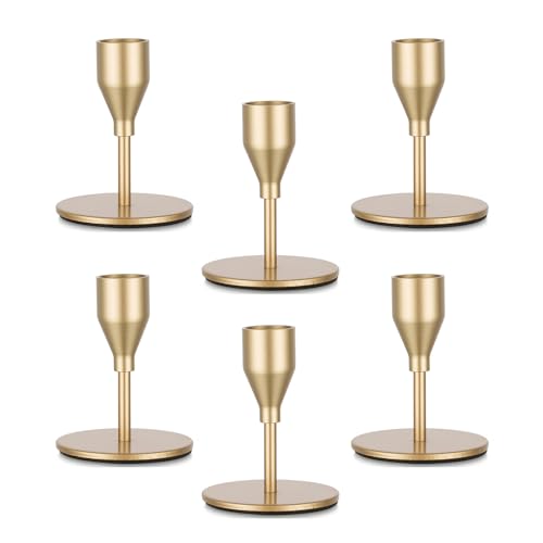 Gold Taper Candle Holders for Candlestick...