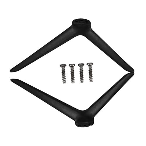 1 Gambe Ricambio per Tv Regolabili Compatibili con Tv da Base Stabile e Sicura per Schermi Piatto e Ufficio