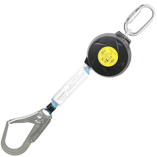 6FT Self Retracting Lifeline Fall Protection Retractable Saf...