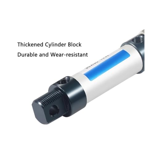 Vérin pneumatique double compression anti fuite course 75mm - 6
