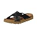 Produktbild Rohde Herren, Männer, Klassische Sandalen, Sandalen,Pantoletten,Sommerschuhe,Hausschuhe,Leder-fußbett,SCHWARZ,42 EU / 8 UK