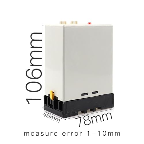 Relé de tiempo JS14P con temporizador digital programable de 1 a 99 minutos 24VDC 6