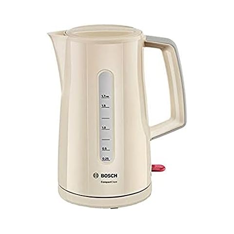 Bosch TWK3A017 Wasserkocher, Kunststoff, 5 Cups Cover