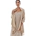 RIIQIICHY Winter Scarf for Women Beige Pashmina Shawls Wraps for Evening Dresses Large Warm Soft Scarves