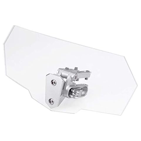 Deflector de viento universal ajustable para parabrisas de moto Cover