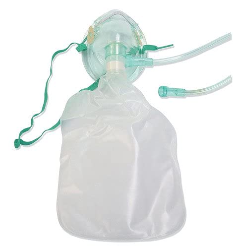 Fox Fly High concentration Oxygen Masks for Adults ? NON-REBREATHABLE (High Concentration Oxygen Mask)