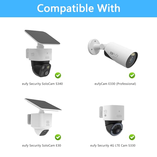 Support d'angle Eufy SoloCam S340 fixation murale caméra - 3