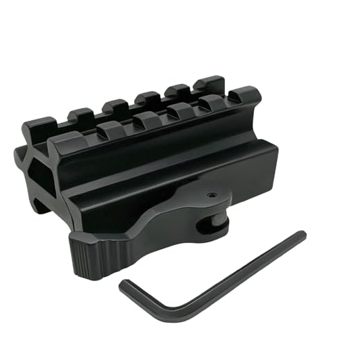 GOTICAL 3 Slots Dual | 90 Degree and 45 Degree Double Riser Quick Release (5 Slots Double Riser Quick Release)