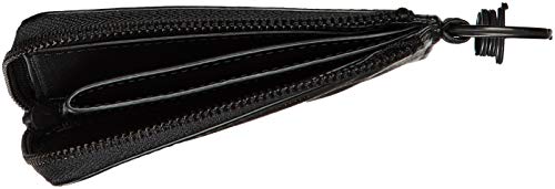 Patrick Stephen 183AWA06 Neck Wallet, Wallet, Compact, Small Coin Purse, Coin Case, Oil Leather, Mirror Foil, Cowhide Leather4