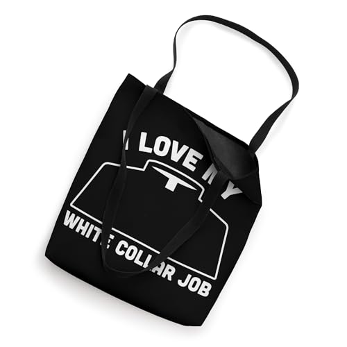 Bolsa Tote I love my white collar Job Priest Pastor miniatura 2
