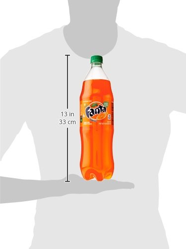 Fanta Orange Soda Fruit Flavored Soft Drink, 1.25 Liters #TOP5