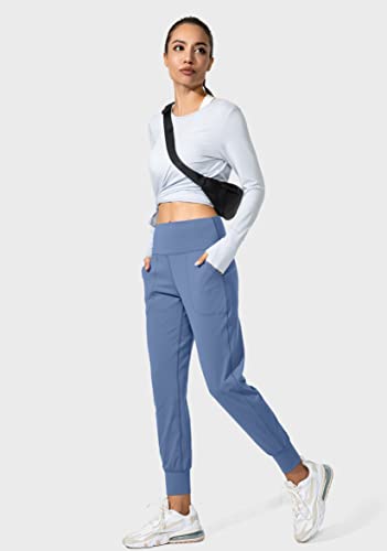 Image of G Gradual Women's Joggers High Waisted Yoga Pants with Pockets Loose Leggings for Women Workout, Athletic, Lounge