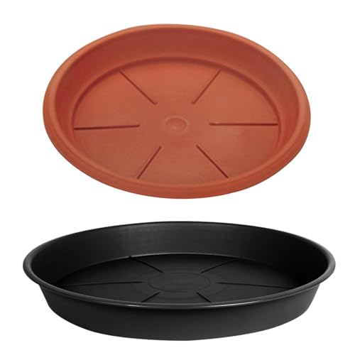 Plateau de receveur d'eau rond robuste pour grand pot de fleurs - 3