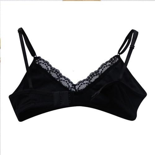 Sutiã Infantil Juvenil Em V, Renda, Sem Bojo -delicado Tamanho:10;Cor:Branco