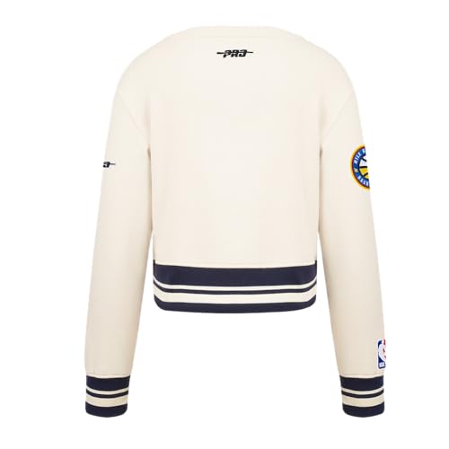 Image of Pro Standard Big Girls NBA Retro Classics Fleece Crewneck Sweatshirt