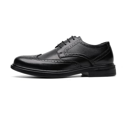Men's Business Casual Shoes All-Match Premium Executive Dress Shoes Men's Wingtip Brogues3