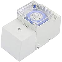 Nikou Interruptor de Tiempo,110-230V Temporizador Analógico