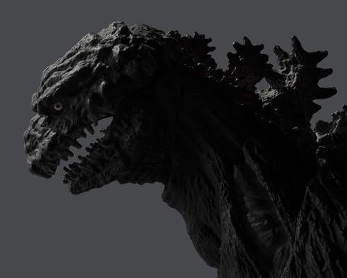 Image of TAMASHII NATIONS - Shin Godzilla - Godzilla [2016] The Fourth ORTHOchromatic Ver. S.H.MonsterArts Action Figure