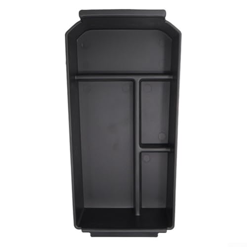 Besttoolifes Para Chery Tiggo 7 Plus 2025+, Tiggo 7 Pro Max 2025+ y EBRO S700 2025 - Organizador de caja de almacenamiento para reposabrazos de consola central, accesorio interior ABS negro