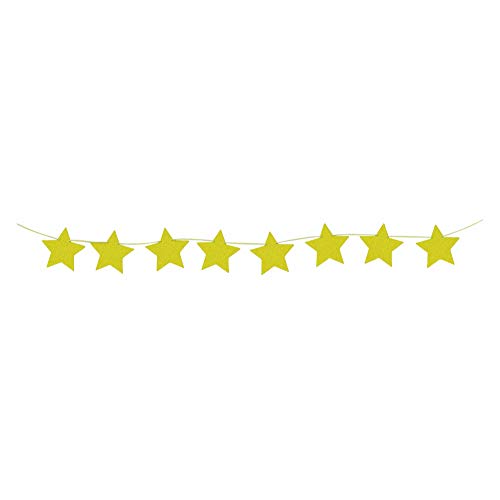 Bannière étoile dorée Forum Novelties SK97890 pour décoration de fête
