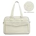 G4Free Expandable Duffle Bag for Travel Weekender Overnight Carry On Tote Duffel Bags for Men Women (Beige)