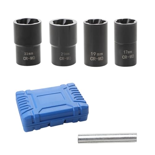 Extracteur d'écrous endommagés à empreinte hélicoïdale avec boîte de rangement rigide - 7