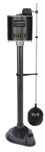 Red Lion SP33PED 1/3-HP 3300-GPH Pedestal Sump Pump