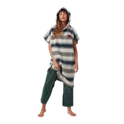 Slowtide Cotton Towel Changing Poncho &ndash; Warm & Absorbent Hooded Surf Poncho with Pocket, Great for...