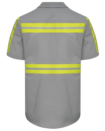 Image of Red Kap Men's Enhanced Visibility IndustrialWork Shirt