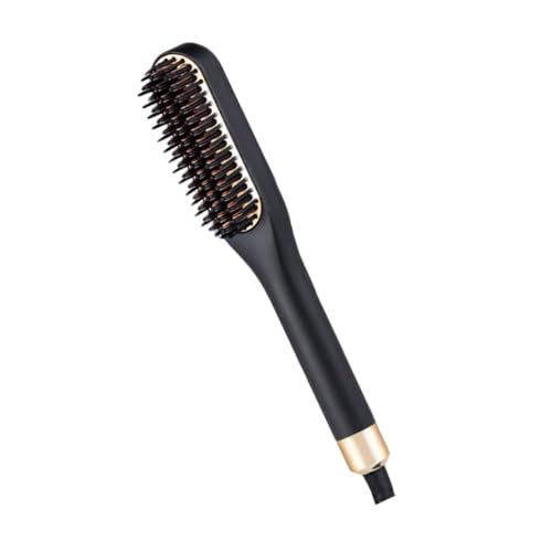 Plancha para el Cabello Mini con 3 Niveles de Calor, Peine Eléctrico para Alisar Cabello y Barba para Hombres, Enchufe Estándar EE.UU., Herramienta Portátil de Estilo, Cuidado Capilar y de la Barba miniatura 1