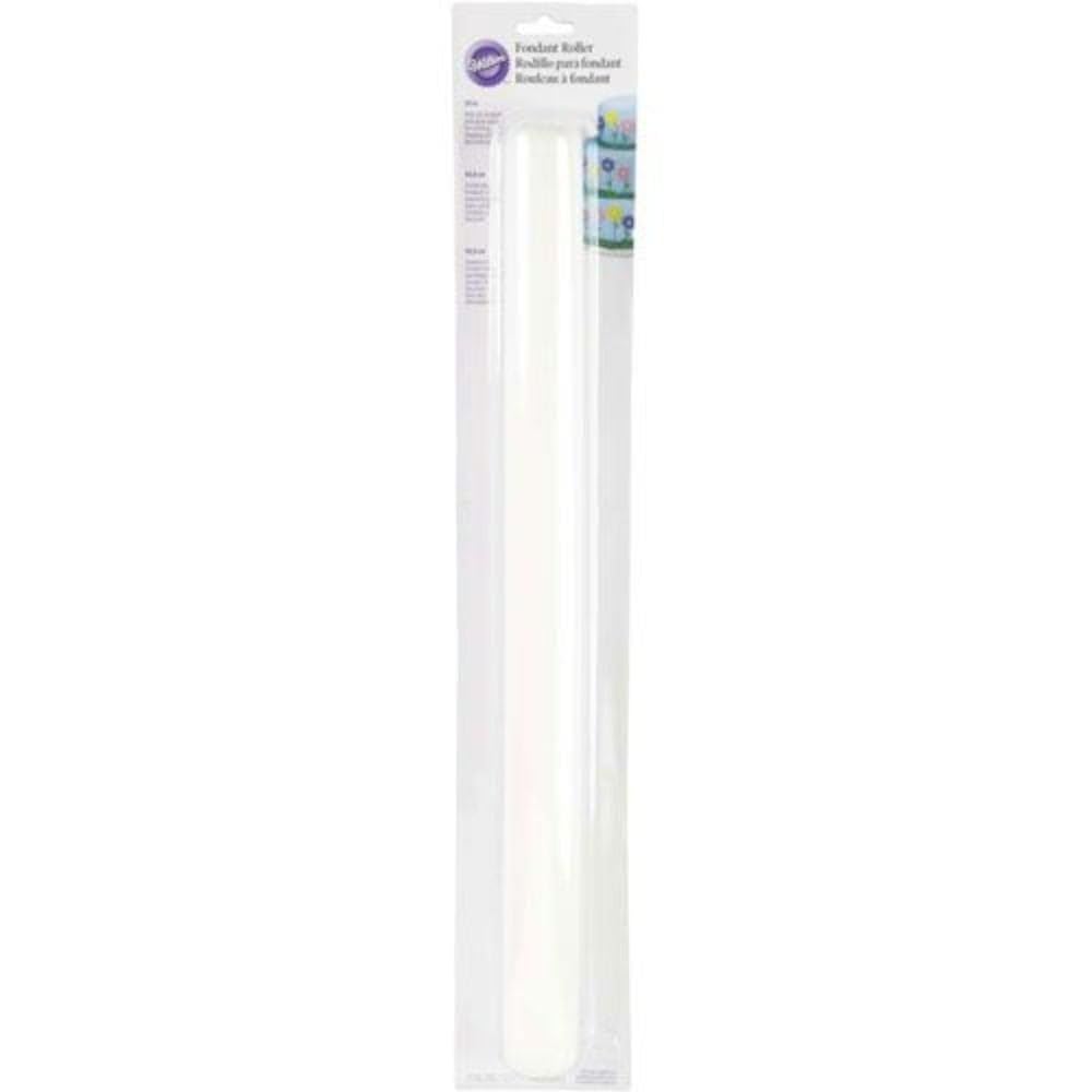 Wilton Barra de rodillo de 50 cm: rodillo para fondant y mazapán, herramienta de modelado suave para decoración de tartas, accesorios de horneado, 50 cm