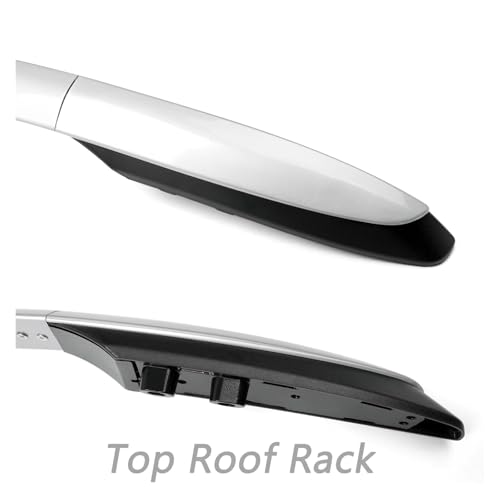 Portaequipajes de aluminio para RAV4 2013-2019 con barras transversales duraderas 5