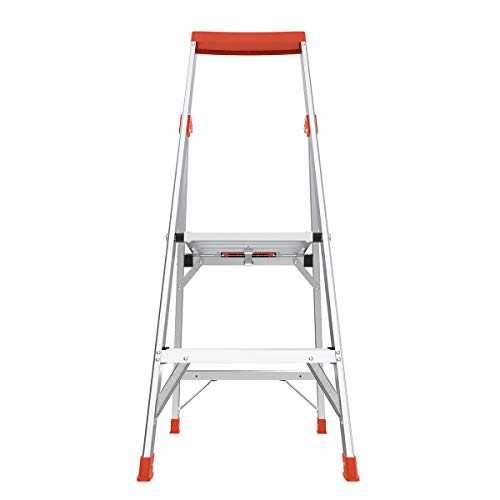 Little Giant Ladders, Flip-N-Lite, 4-Foot, Stepladder, Aluminum, Type 1A, 300 lbs Rated (15272-001)